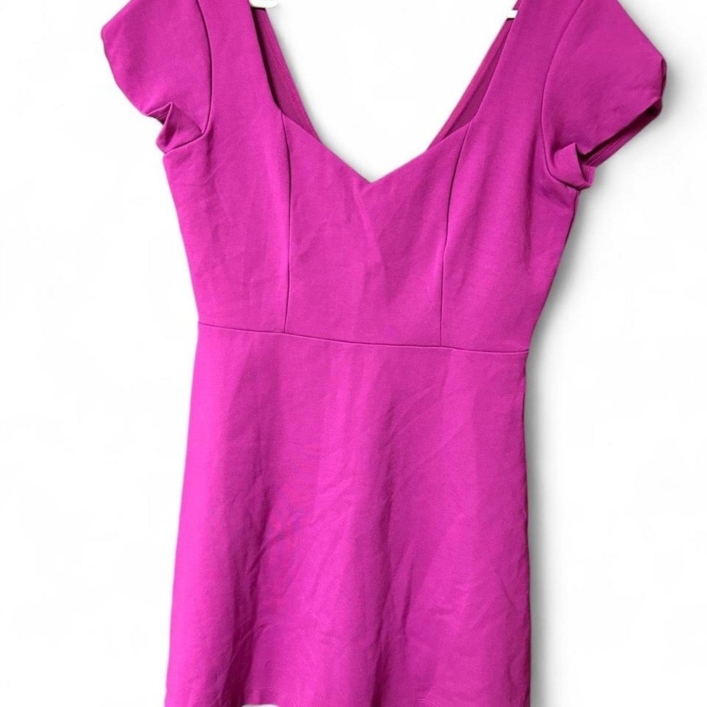 Fuchsia‎ Mini Dress